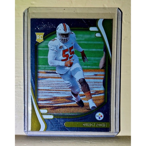 Quincy Roche 2021 Panini NFL Absolute Rookie Football #164 Card - Picture 1 of 2